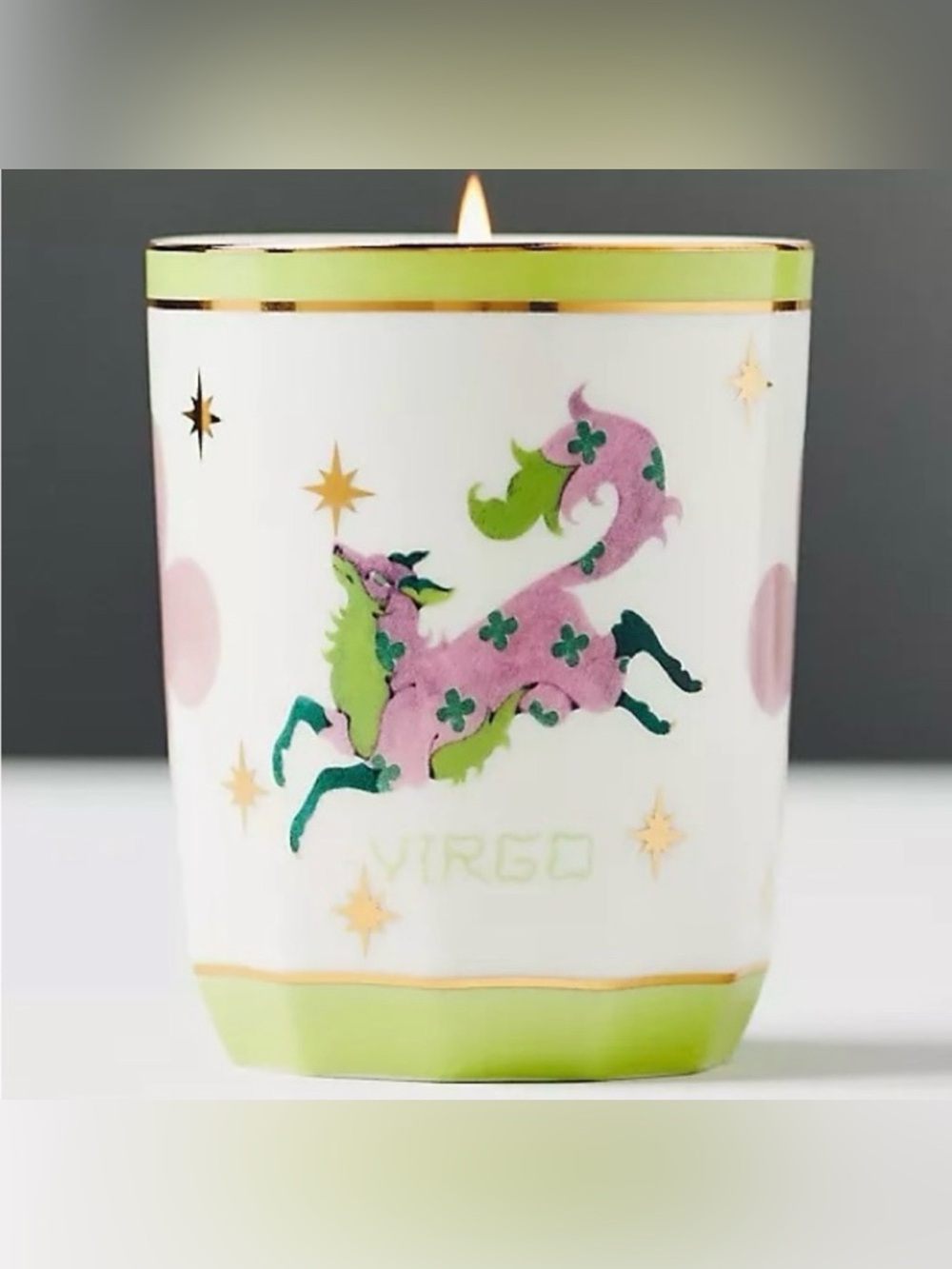 LOU BENESCH X ANTHROPOLOGIE STARGAZER ZODIAC BOXED CANDLE Virgo